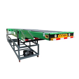 Transportador automático de fábrica Sistemas hidráulicos de altura ajustable Carga de camiones Descarga Transportadores telsecopicos con CE