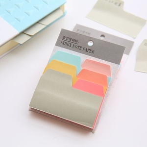 Sticky <strong>Index</strong> Tabs Sticker <strong>Note</strong> Flags Writable Flag <strong>Note</strong> Tabs Self Adhesive Bookmark for <strong>Notebook</strong> Kawaii School Supplies - Product Image 3