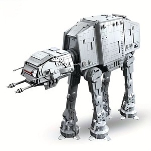 Educational DIY Assembly Small Particle Space <strong>Battleship</strong> Model Plastic <strong>Toy</strong> for Children 67108-67110 - Product Image 5