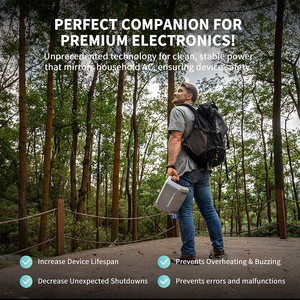 Dabbsson Mini Xách Tay 300W Nhà Máy Điện Cho Cắm Trại Ngoài Trời 110V 220V Năng Lượng Mặt Trời Máy Phát Điện Năng Lượng Lưu Trữ Pin Lifepo4 - Product Image 6