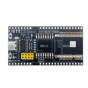 ESP-01 ESP01S ESP12 ESP32用ESP8266 ESP32-WROVER開発ボードテストプログラマーソケットダウンローダー - Product Image 1