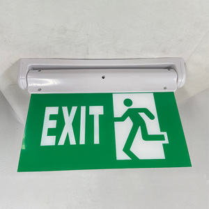 CE và SAA <span class=keywords><strong>Exit</strong></span> dấu hiệu chạy người đàn ông hai mặt 3 giờ Pin dự phòng khẩn cấp ánh sáng - Product Image 5