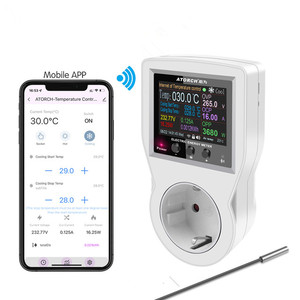 S1 WIFI Tuya Digital Thermostat Socket Incubator <strong>Temperature</strong> <strong>Controller</strong> Outlet With <strong>Timer</strong> Switch 16A AC220V for Heating Cooling - Product Image 1