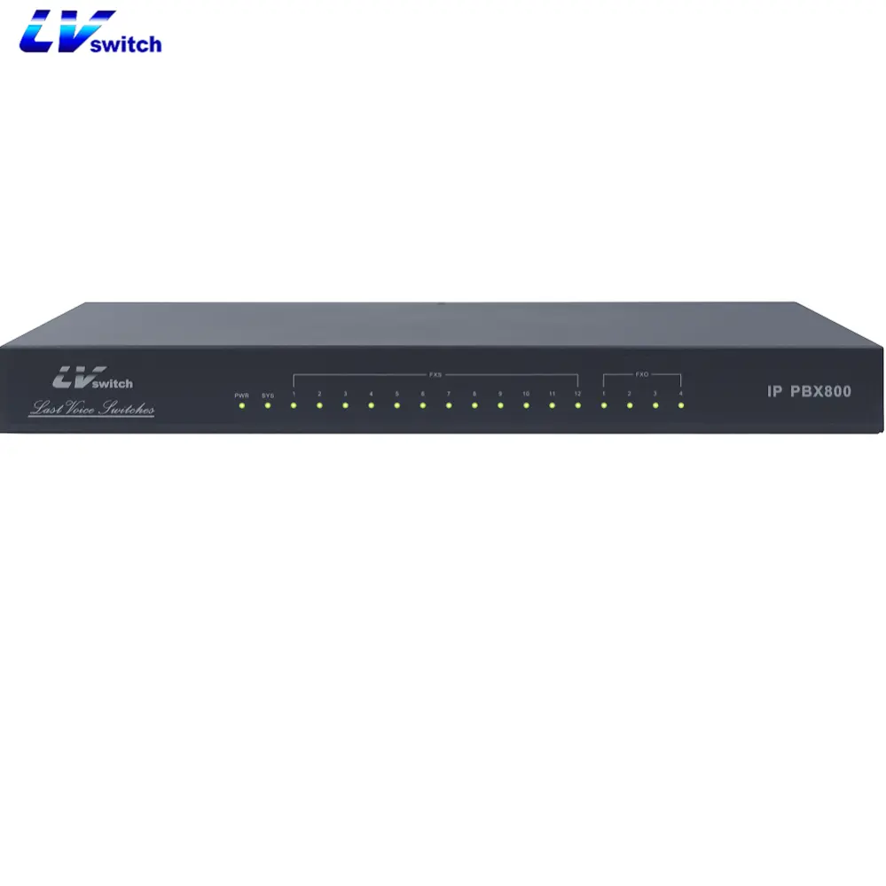 Sistema de teléfono IP IPPBX, mejor venta, PBX800