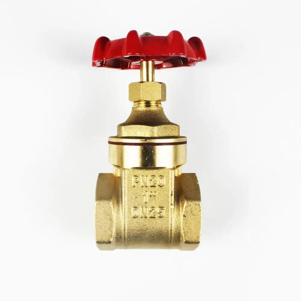 China Manufacturer High Quality High Pressure Control Safety Water Brass Gate Valve