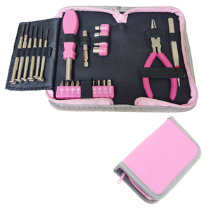 23pcs General Purpose Tool <strong>Kit</strong> with Zip Bag and Herramientas for Lady to Use - Product Image 5