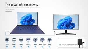11th 12th y 13th Gen Core I3 I5 I7 Intel CPU New15.6inch Laptop Ligero Portátil Business Office Game Computer - Product Image 6