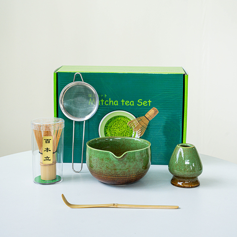 Juego de 5 piezas verde.