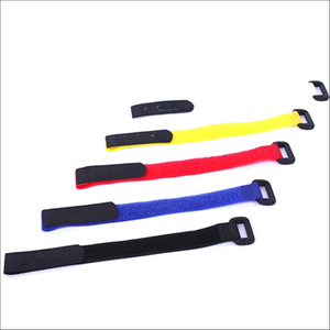 Verstellbarer Verschluss Wieder verwendbarer bunter Schnallen haken und Schlaufen riemen - Product Image 6