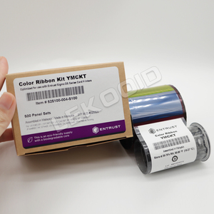 Cinta de color Entrust 525100-004 YMCKT (500 impresiones) 525100-004-S100 para impresora DS1,DS2,DS3 - Product Image 3