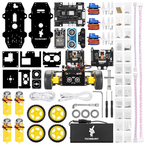 Tscin buny Zufälliges Kombinationskit-Programmier projekt Gummirad-Kamera-Auto-Kit ESP32 WROOM32 Development Board für Arduino - Product Image 6