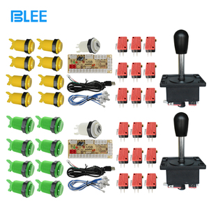 Zero Delay Arcade Cabinet DIY Kit for 5V Led Push Button +<strong>2</strong>/<strong>4</strong>/8way ZIPPY Joystick +1 &amp; <strong>2</strong> Player Buttons USB <strong>Encoder</strong> <strong>to</strong> PC - Product Image 6