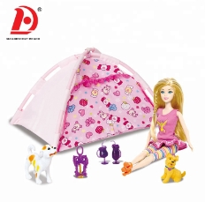 Ensemble de poupée fille américaine