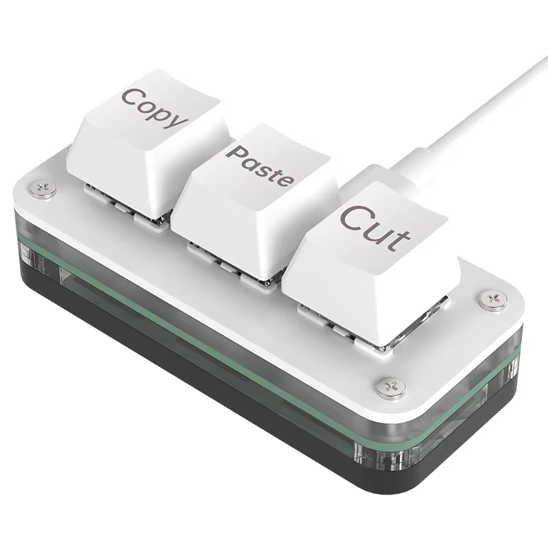 Interruptor Rojo Blanco-Inglés (con cable)