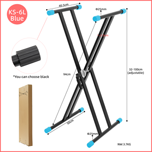 KS-6L nhà máy giá bán buôn đôi x Bàn phím âm nhạc chuyên nghiệp đàn <span class=keywords><strong>piano</strong></span> bàn phím đứng - Product Image 2