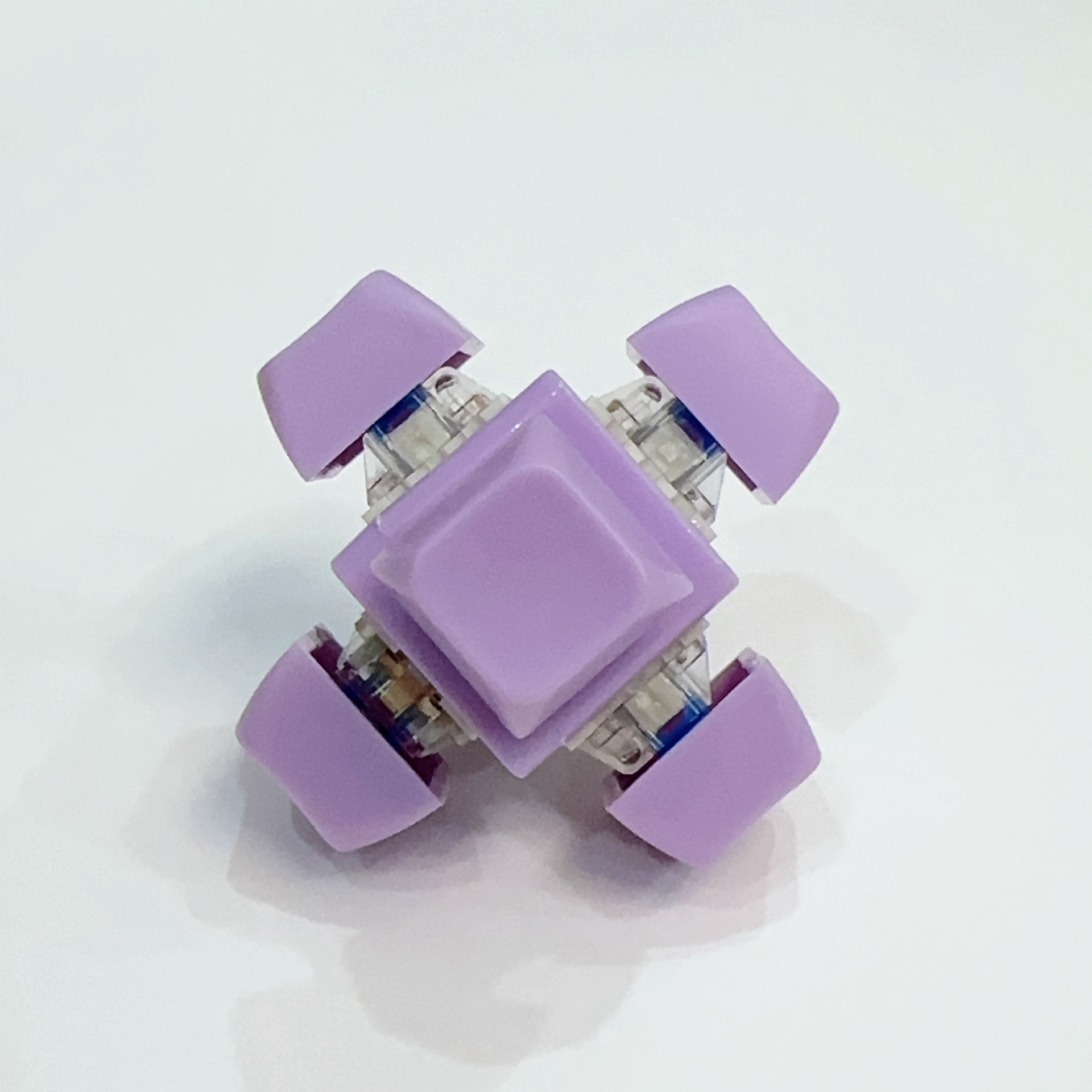 Coquille violette à six touches - Violet