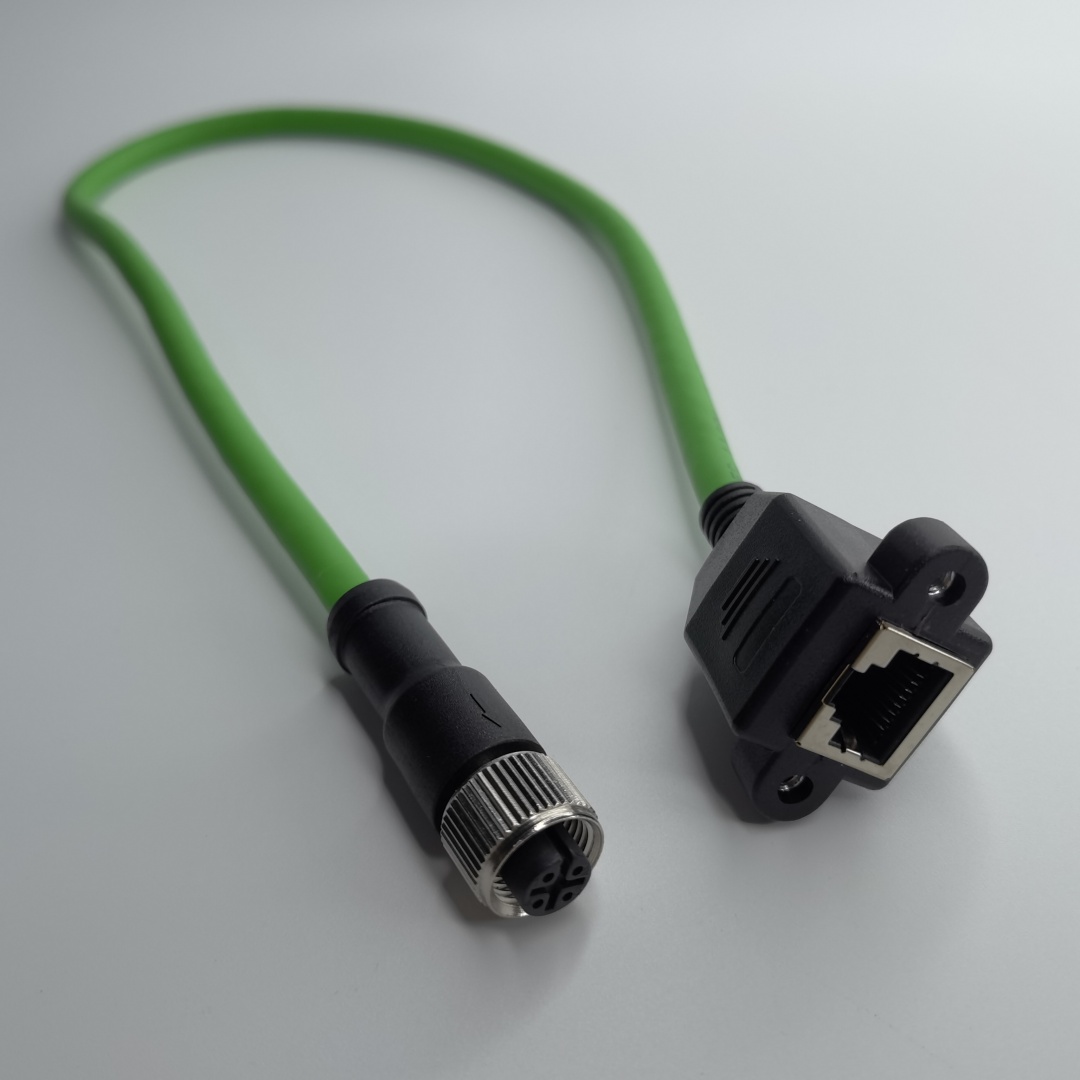 A CODE Female to RJ45 Female