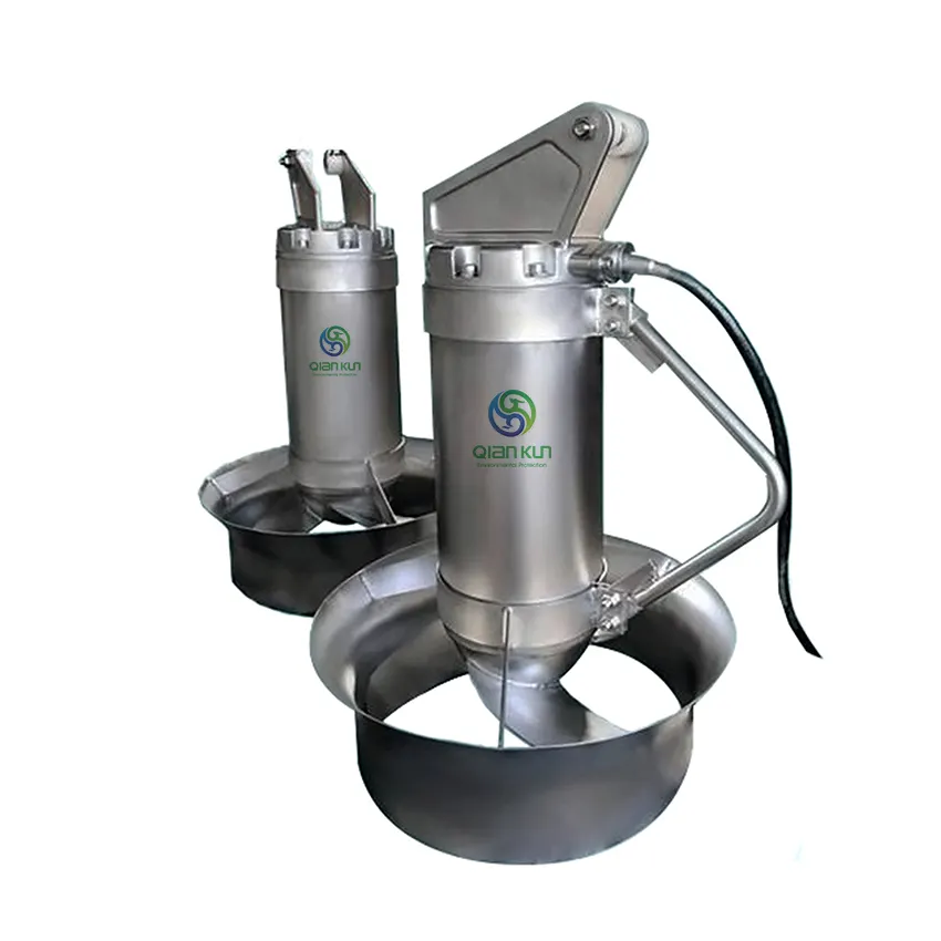 Qjb-mezclador sumergible para tratamiento de aguas residuales, 85 kw