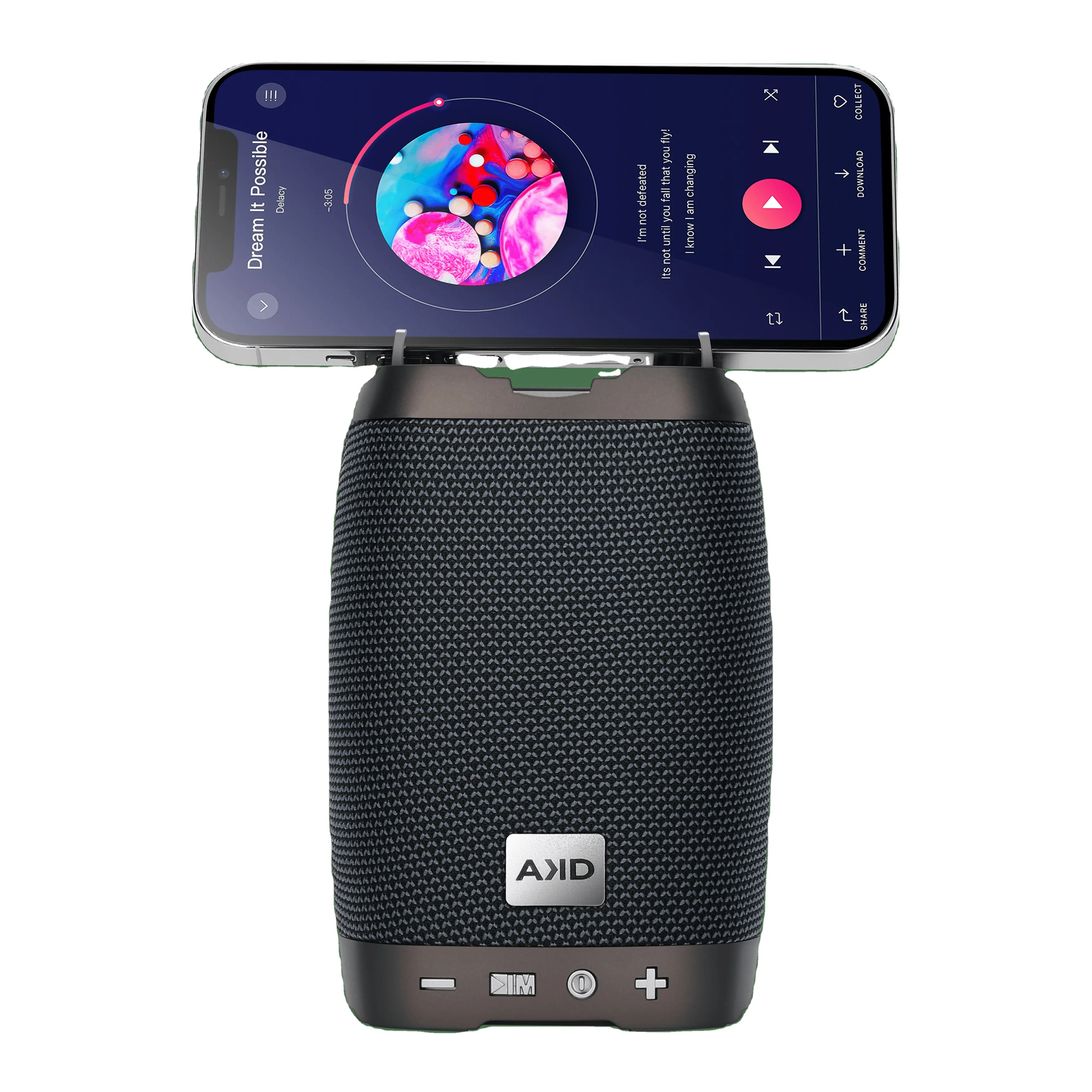 Fabrik Großhandel tragbare Mini-Lautsprecher drahtlos Bluetooth mit Telefonhalter und USB AUX-Technologie batteriebetrieben und gleichstrom