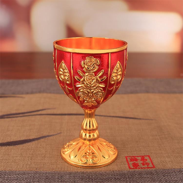 Gold red