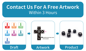 Tùy chỉnh bán buôn D & D RPG Xúc xắc hộp bao bì xúc xắc thiếc kim loại Xúc xắc trường hợp 7PC hộp sang trọng - Product Image 4