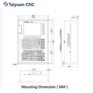Controlador CNC ATC + PLC, controlador CNC numérico con control CNC multipropósito de red