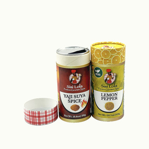 Sinh Thái Thân Thiện Với Tùy Chỉnh Cấp Thực Phẩm Các Tông Xi Lanh Hộp Giấy Ống Bao Bì Cho Dinh Dưỡng Cao Cấp Cho Người Cho Người Cho Người Cho Người sành Ăn Gia Vị - Product Image 5