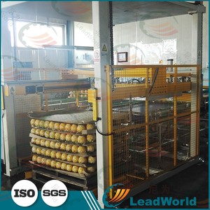 Apilador robot de brazo robótico, máquina de paletización profesional, línea de producción