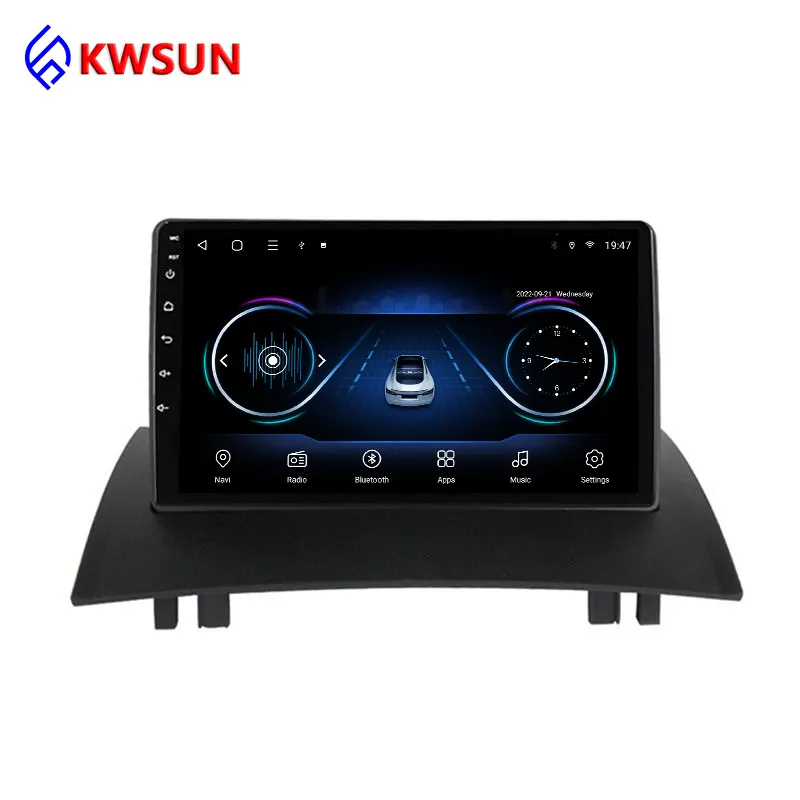 Para Renault Megane 2 2002 - 2009 auto Radio Multimedia reproductor de Video estéreo navegación Android No 2din dvd