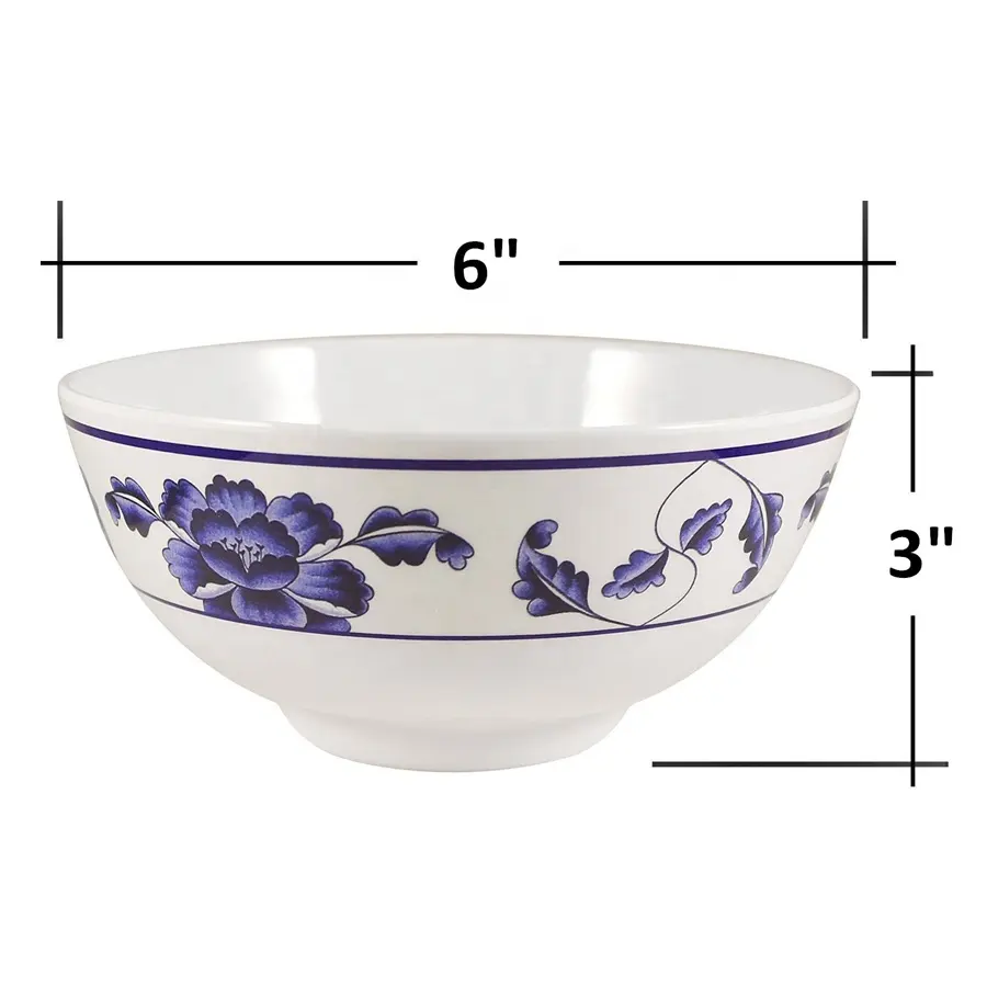 Melamine Kom 6 Inches