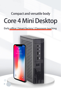 Лучший недорогой Настольный мини-компьютер Intel Dual Core Cpui3/i5/i7 маленький компактный настольный ПК с 6USB LAN VGA HDMI оптом - Product Image 2