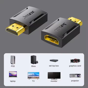 Convertidor portátil Adaptador HDMI a HDMI 4K/60Hz Macho a hembra Conexión chapada en oro Convertidor de pantalla HDMI - Product Image 4