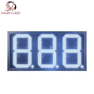 <strong>LED</strong> Digital <strong>Display</strong> <strong>7</strong>-<strong>segment</strong> <strong>Module</strong> Temperature Screen Refueling Standing Column Brand <strong>LED</strong> Oil Price Tag Single Red - Product Image 3