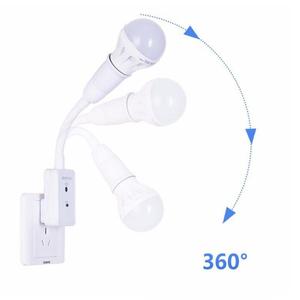 <strong>LED</strong> Bulb Remote Control Plug Lamp Holder Wireless Smart Light Bulb Base Socket Cap Switch for Night Light Bedside Lamp - Product Image 4