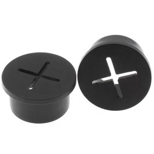 Organize çalışma alanları için masa kablo yönetimi çapraz yarık tel delik kapağı için çevre dostu silikon Grommet kauçuk ürün - Product Image 1