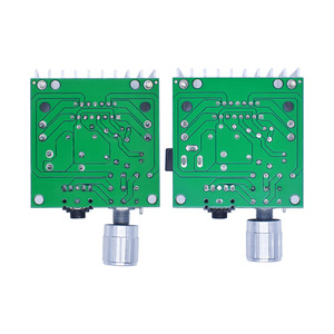 Amplificador TDA7297 de doble canal, placa amplificadora de potencia silenciosa AC DC 12V, amplificador terminado, placa A/B - Product Image 3