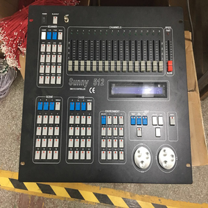 Sunny DMX512 Lichtregler Bühnenlichtkonsole Nachtclublicht DJ-Controller