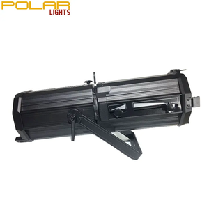 Polarlights 400W Perfil de luz LED perfil foco COB DMX LED Zoom perfil foco para sala de conferencias de estudio de rendimiento - Product Image 1