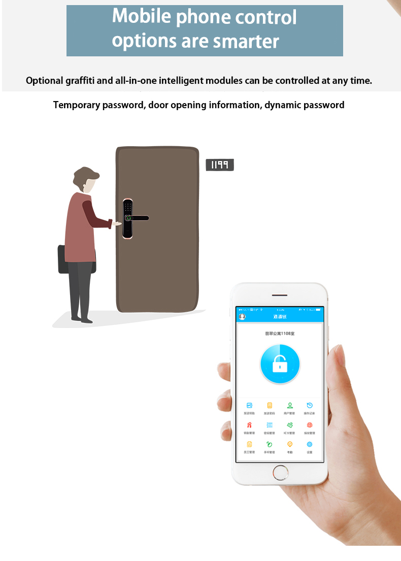 touch screen lock adobe master collection smart door lock smart finger print locks security