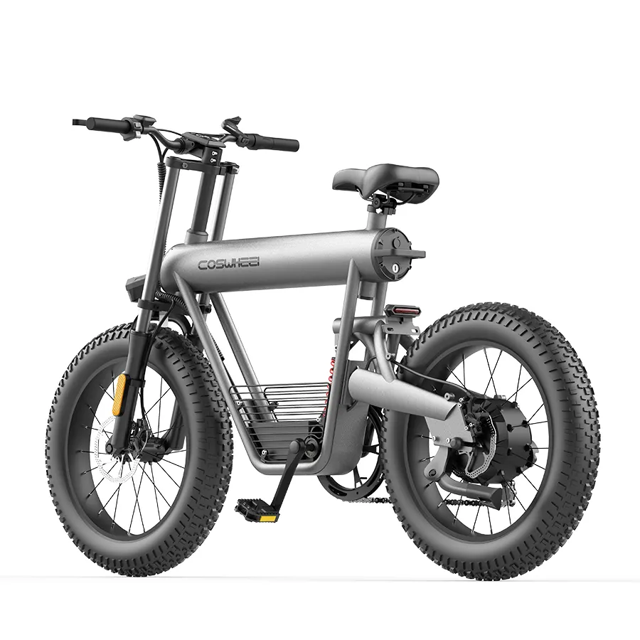 Coswheel T20 e-bisiklet 48V ab avrupa depo elektrikli yol yağ lastik dağ kir bisiklet e-bisiklet elektrikli bisiklet Ebike