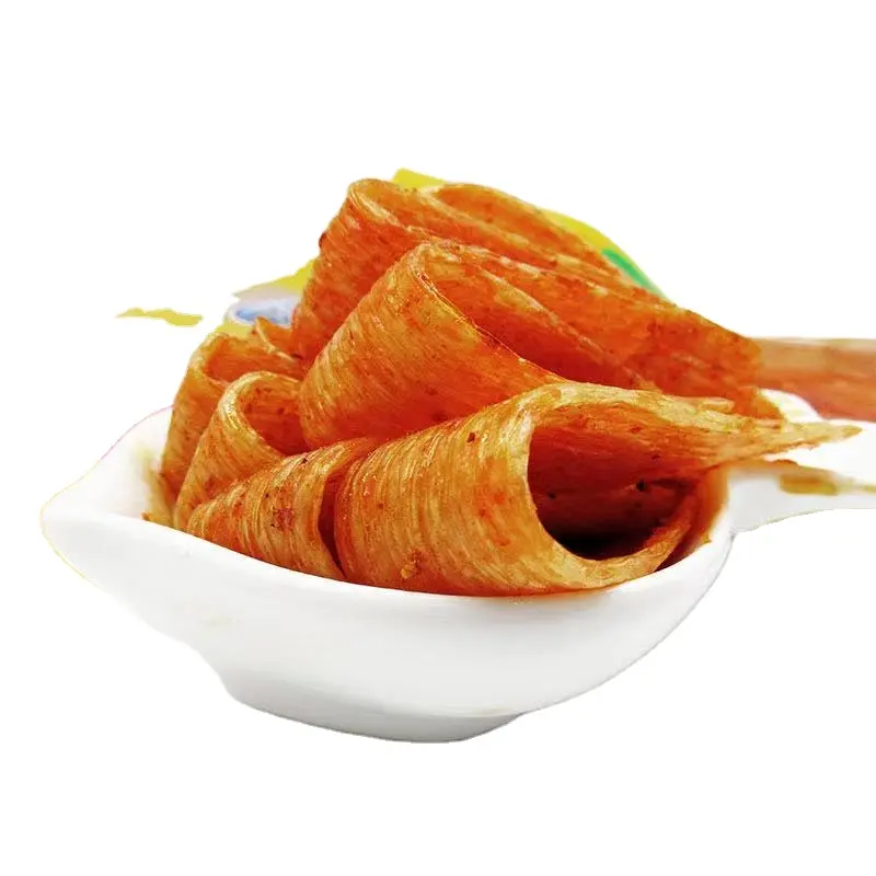 Xian Ge Fresh Chicken Flavored Snacks Chinese traditional shredded spicy strips Open bag instant small spicy strips