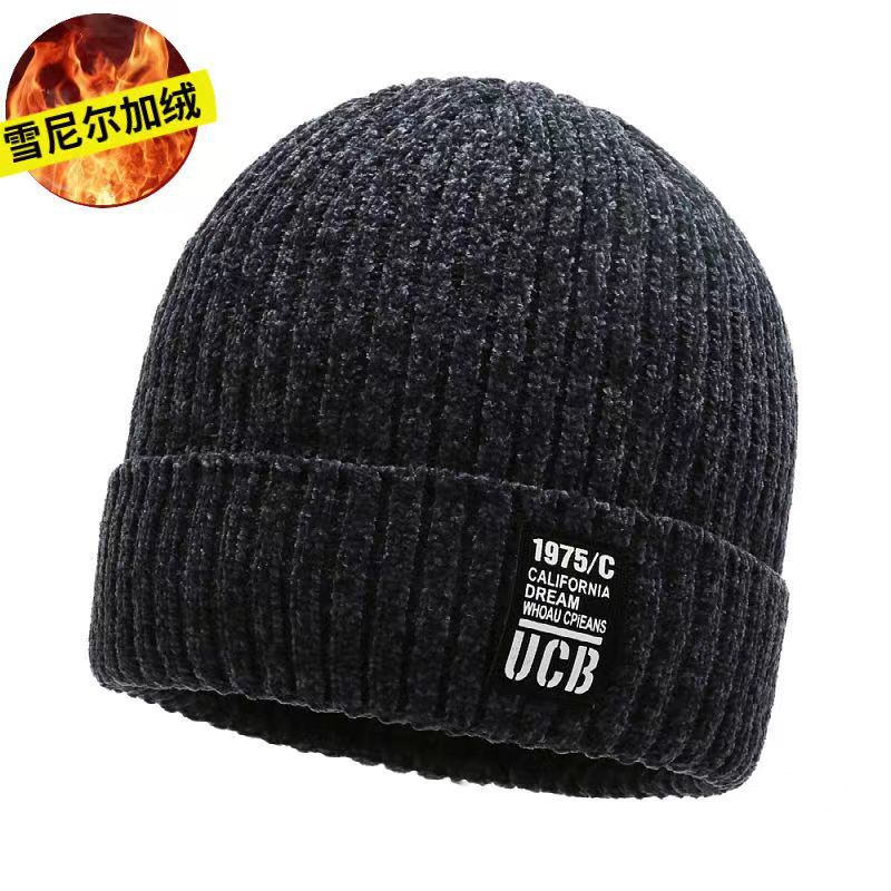 chapeau gris