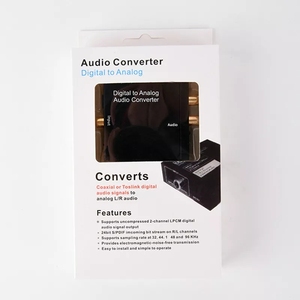 <strong>Digital</strong> to <strong>Analog</strong> Audio <strong>Converter</strong> Optical Fiber Coaxial Signal to <strong>Analog</strong> DAC Spdif Stereo 3.5MM Jack 2*RCA Amplifier Decoder