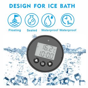 Acqua digitale galleggiante secchio di ghiaccio termometri da bagno IP56 impermeabile per il bagno del bambino ghiaccio con termometro timer funzione di conto alla rovescia - Product Image 2