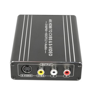 Convertidor de HDMI a CVBS AV S-VIDEO RCA, HDMI 2,0, 4K60hz, HDCP 2,2, convertidor de Audio Digital a analógico para proyector de DVD HDTV STB, nuevo - Product Image 6