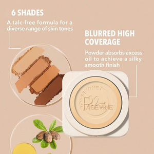 Wet and Dry Powder <strong>Compact</strong> for Long-lasting Makeup Setting Water-resistant and Sweat-proof - Product Image 2