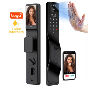 Face Tuya Wifi fotocamera App digitale serratura elettronica impermeabile per interfono Video con codice Smart Lock con Nfc Card chiave - Product Image 1