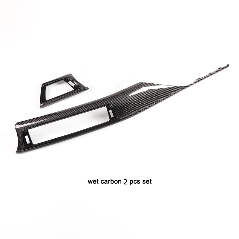 Carbono brillante 2 piezas
