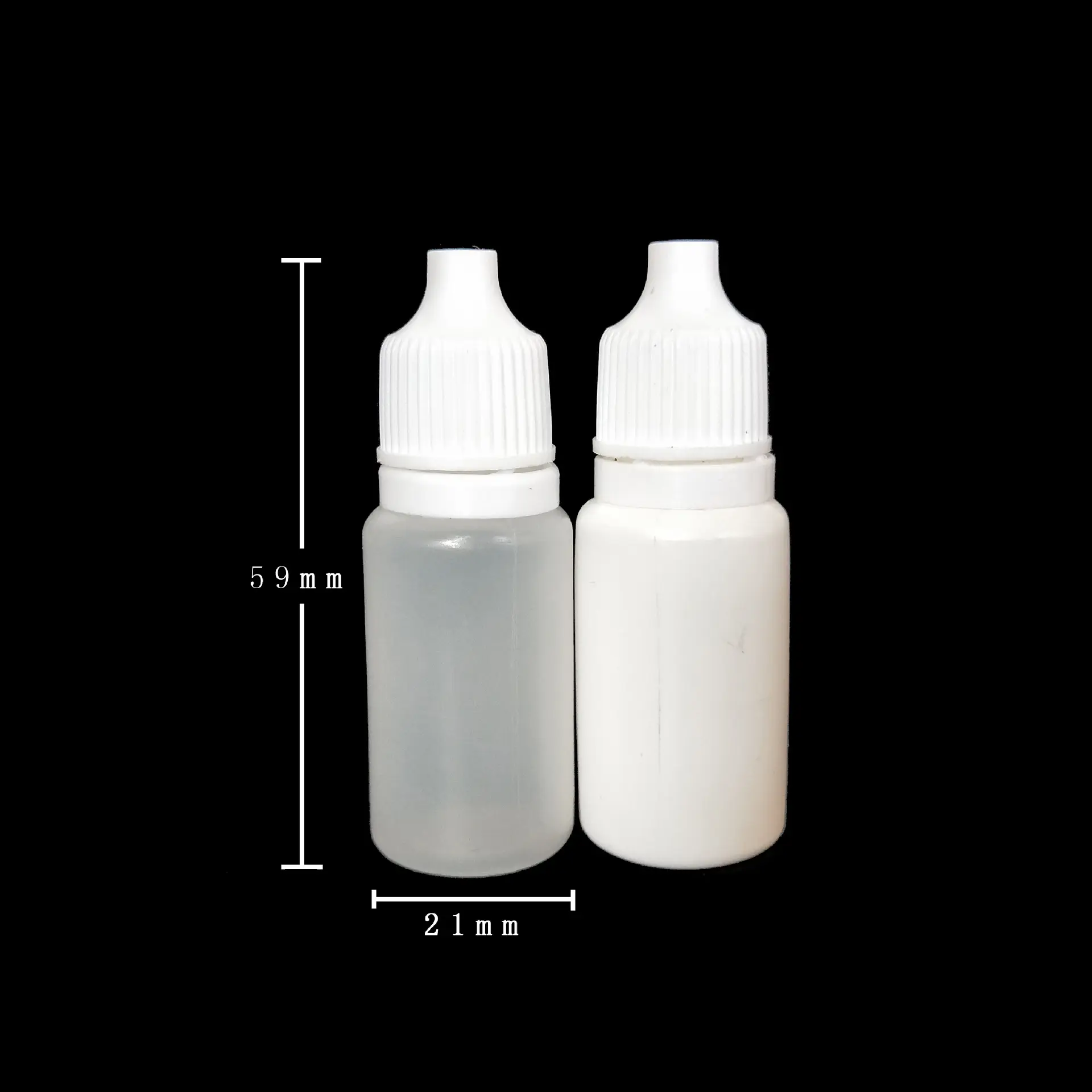 10Ml 20Ml 30MlสำหรับหลอดพลาสติกPEใสสำหรับขวดหยดตา