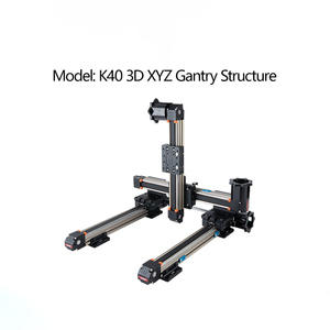 Robot de precisión KNK de 3 ejes XYZ, manipulador de Robot de coordenadas cartesianas de alta precisión, módulo de movimiento lineal, riel de guía de pórtico Cnc